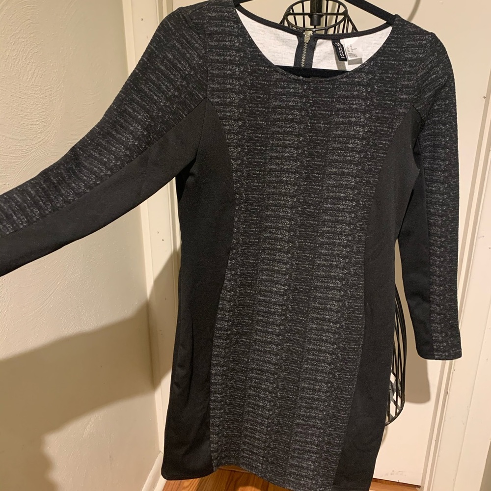 ❣️ h&m fitted black dress